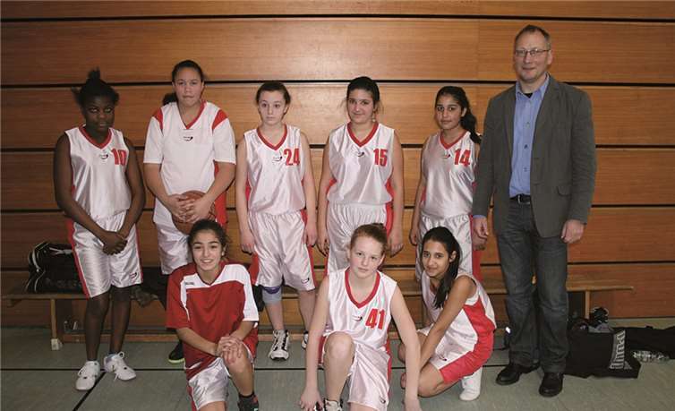 Die Mädchenmannschaft der RS Plus Karthause.