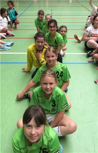 Die Mädels bei der Siegerehrung.Foto: privat