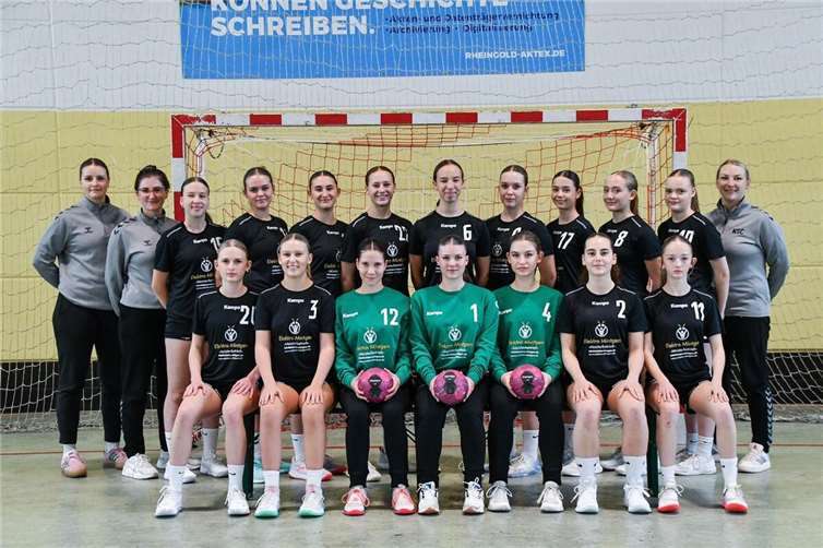Die Mädels der B-Jugend der JSG Welling/Bassenheim. Quelle: JSG Welling/Bassenheim