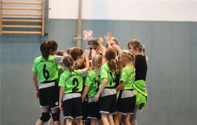 Die Mädels der weiblichen E-Jugend des TuS Grün- Weiß Mendig.Foto: privat