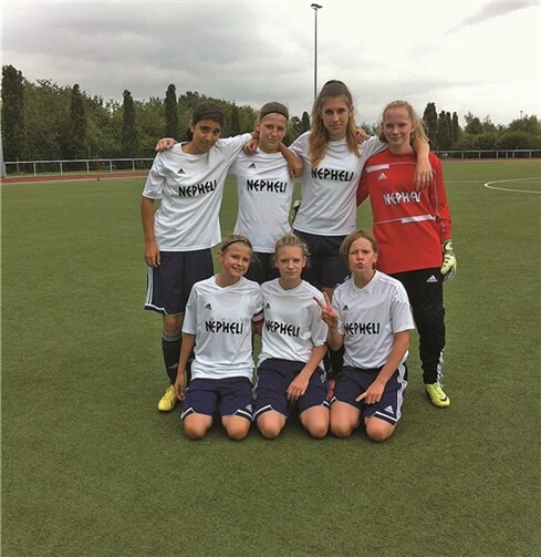 Die Mädels durften zurecht mit ihren Leistungen zufrieden sein. privat