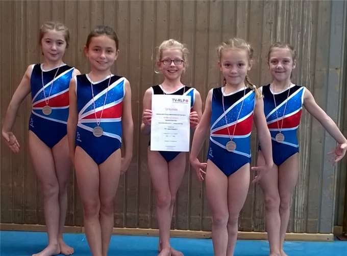 Die Mädels können stolz auf ihre Leistung sein.privat