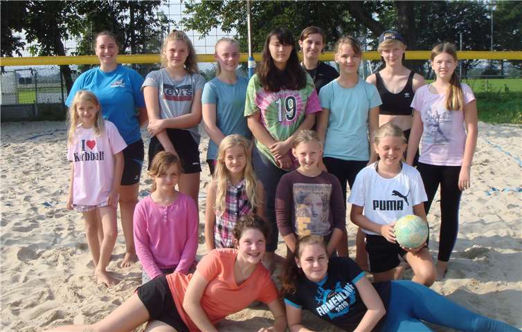 Die Mädels vom TV Feldkirchen.Foto: privat