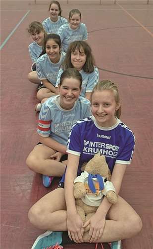 Die Mädels vom TV Urbar brauchen sich mit dem vierten Platz nicht zu verstecken. privat