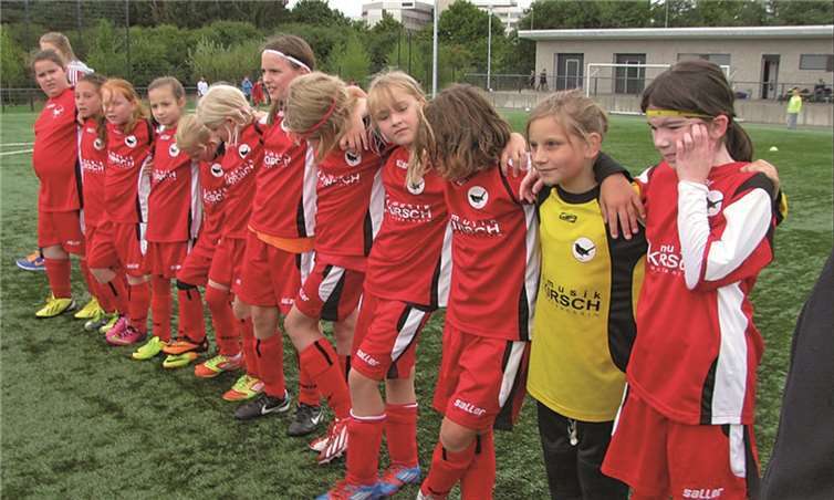 Die Mädles des SV Rot-Weiß Merl. privat