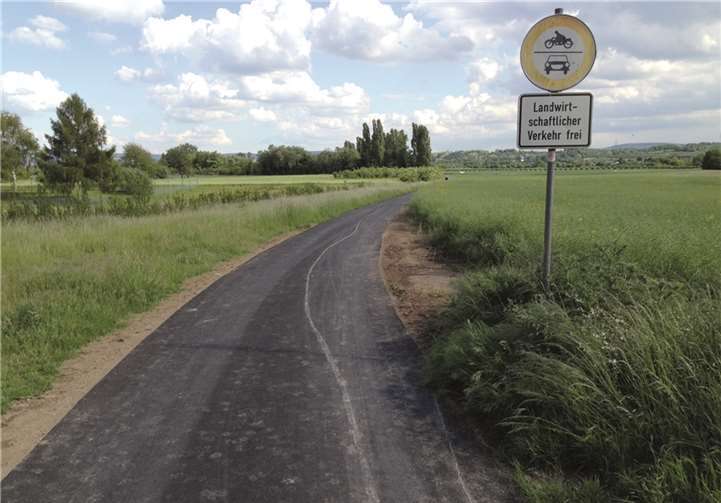 Die Mängel und Schäden auf dem Wirtschaftsweg wurden durch die Sanierungsarbeiten beseitigt. privat