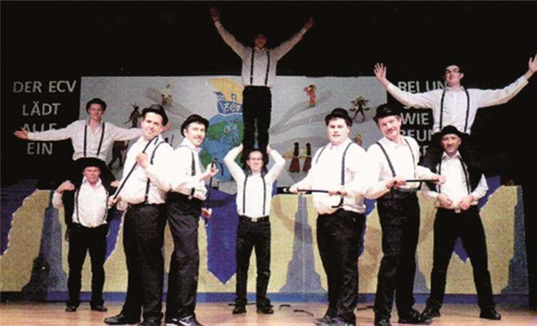 Die Männerballettgruppe der Kirmes-und Karnevalsgesellschaft Kobern-Gondorf.privat