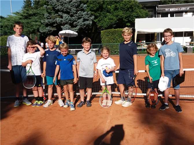 Die Mainzelmännchen des TC RL Lahnstein. Foto: privat