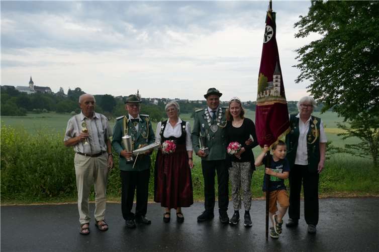 Die Majestäten 2023 freuen sich auf viele Gäste zur Übergabe der Würde an ihre Nachfolger.  Foto: privat