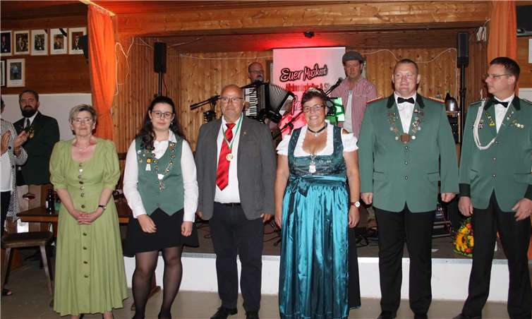 Die Majestäten der Astersteiner Schützen. Privat