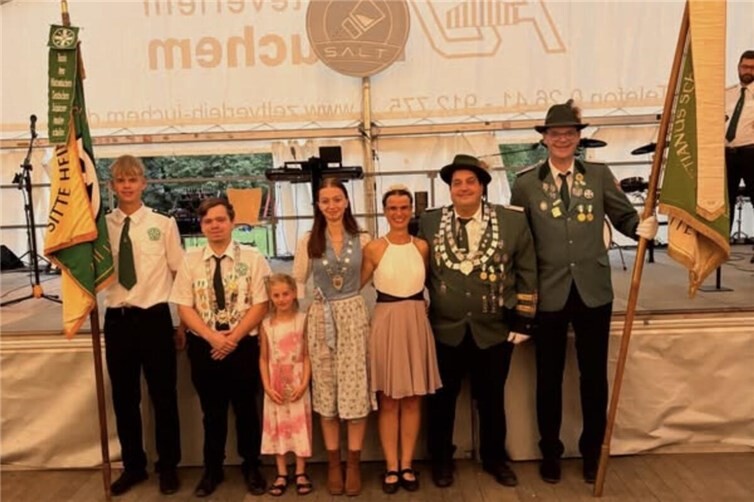 Die Majestäten der Insel 2025/26 freuen sich auf das Schützenfest vom 24. bis 26.07.2026.