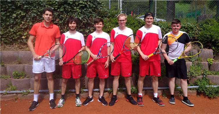 Die Mannschaft Herren 1 des TC Welling.Foto: privat