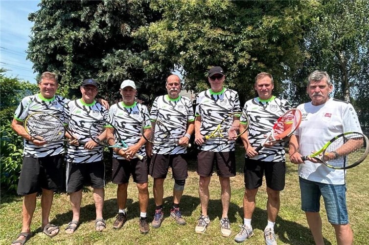 Die Mannschaft Herren 60 des TuS Kettig