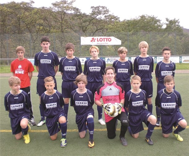 Die Mannschaft der C-Junioren. privat