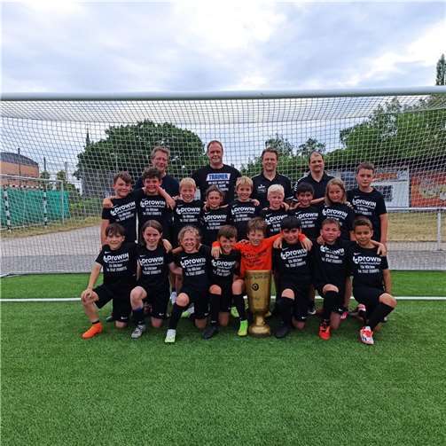 Die Mannschaft der E-Jugend der SG Eintracht Mendig.  Foto: privat