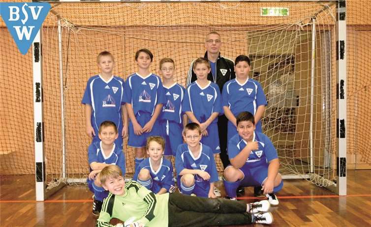 Die Mannschaft der E-Junioren des BSV Weißenthurm. privat