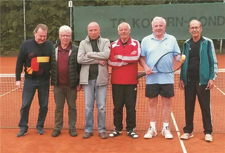 Die Mannschaft der Herren 65.Foto: privat