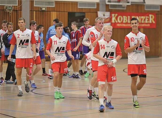 Die Mannschaft der JSG-A1-Jugend nach dem Sieg gegen Ingelheim.privat