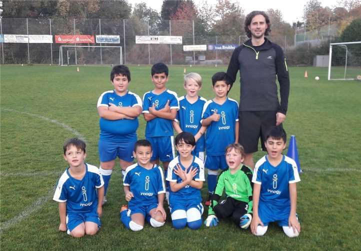 Die Mannschaft der JSG Bad Breisig - F-Jugend. privat