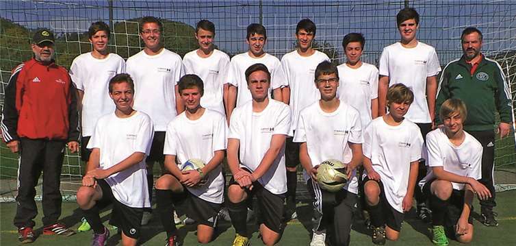 Die Mannschaft der JSG Buchholz/Löf B2. Privat