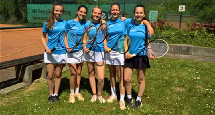 Die Mannschaft der Mädchen U15. privat