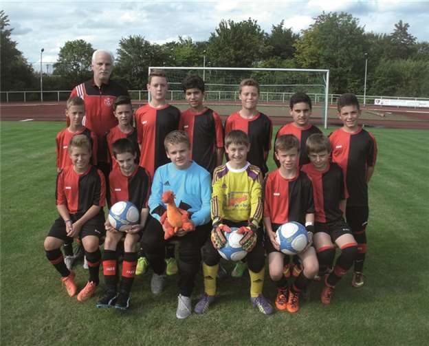 Die Mannschaft der U13 des VfL Meckenheim. Privat