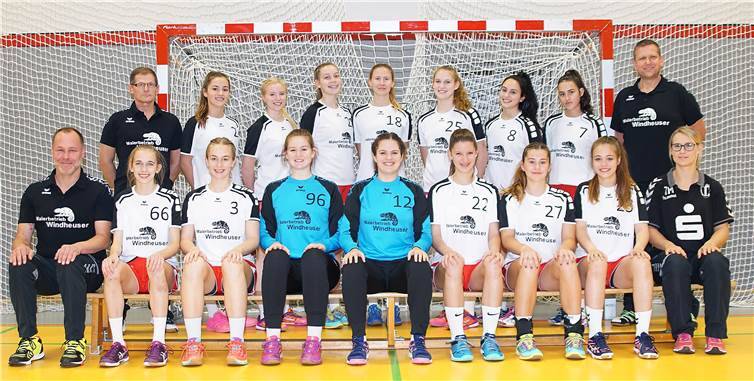Die Mannschaft der weibliche B Jugend des TV Arzheim. Privat