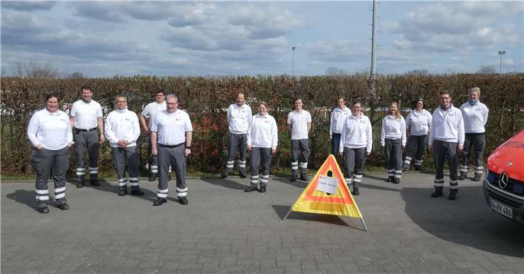 Die Mannschaft des DRK-Ortsvereins Niederzissen, die an Karsamstag die große Anzahl von Testungen zur Zufriedenheit aller Testpersonen durchführte.Fotos: Willi Fuhrmann