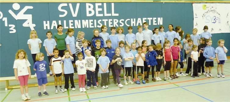 Die Mannschaft des SV Bell. privat