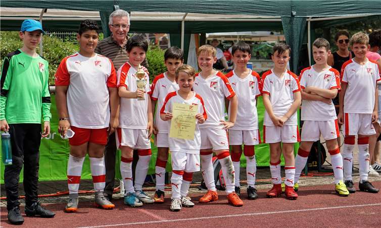Die Mannschaft des SV Rot Weiß Lahnstein I belegte den 3. Platz. FSV RW Lahnstein