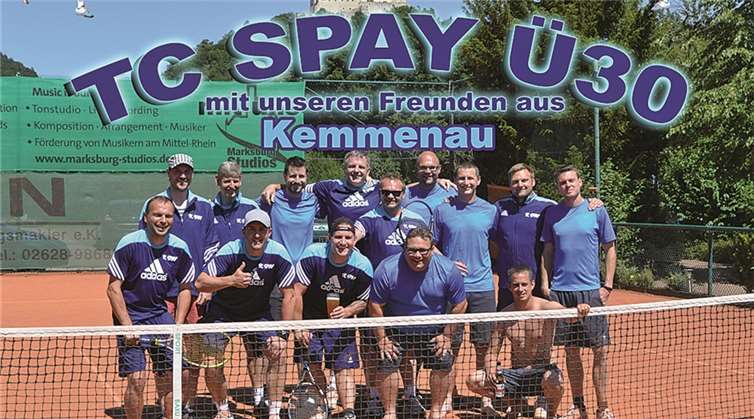 Die Mannschaft des TC Spay e.V. Privat