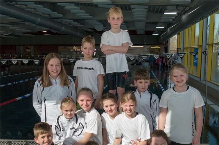 Die Mannschaft des TV Rheinbach in Bergheim