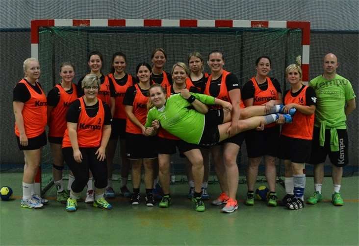 Die Mannschaft hatte viel Spaß.Privat