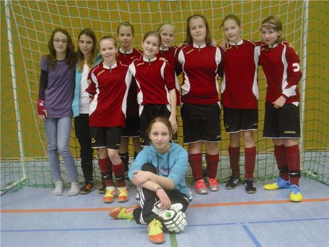 Die Mannschaft vom Calvarienberg während des „FW-Cup-2013“ in der Zwischenrunde. privat