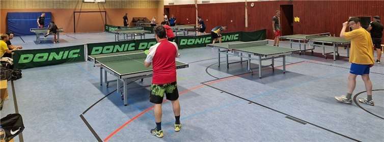 Die Mannschaften beim Trainingsbetrieb.  Foto: privat