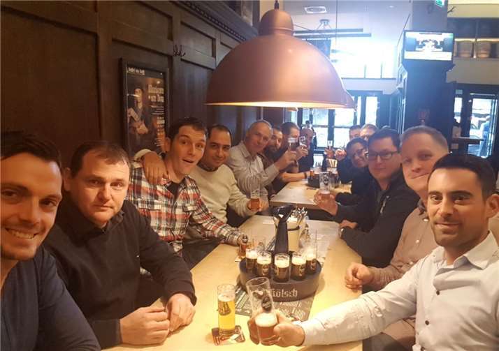 Die Mannschaftstour war ein gelungener Abschluss der Saison.