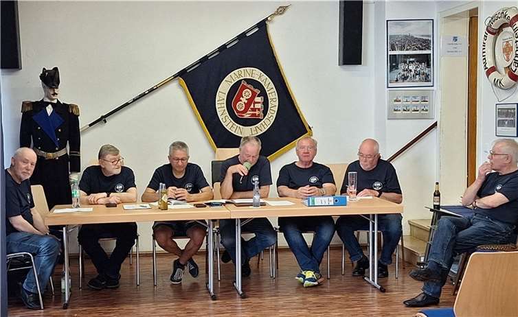 Die Marinekameradschaft Lahnstein traf sich zur Mitgliederversammlung. Foto: Rita Jäger