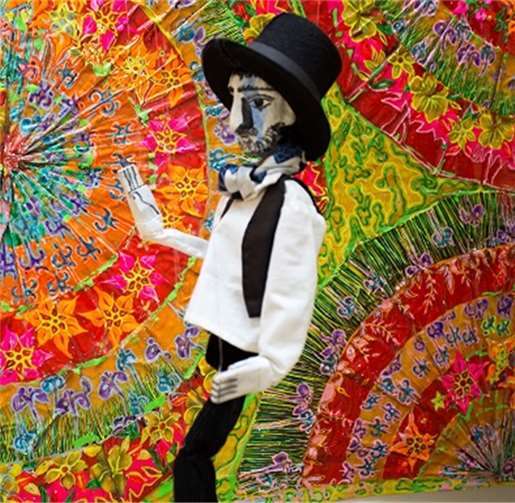 Die Marionette „Pablo“. Helmut Beier