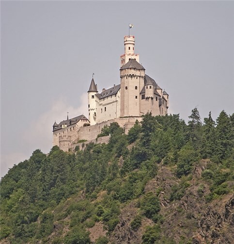 Die Marksburg. Privat