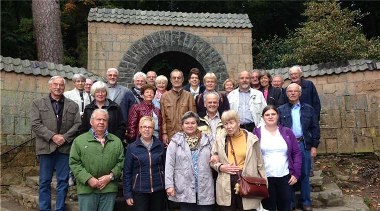 Die Martinsberg Nachbarschaft besuchte das Kloster in Maria Laach. privat