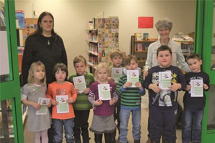 Die „Maulwürfe“ erfuhren die Bibliothek als angenehmen Ort. privat