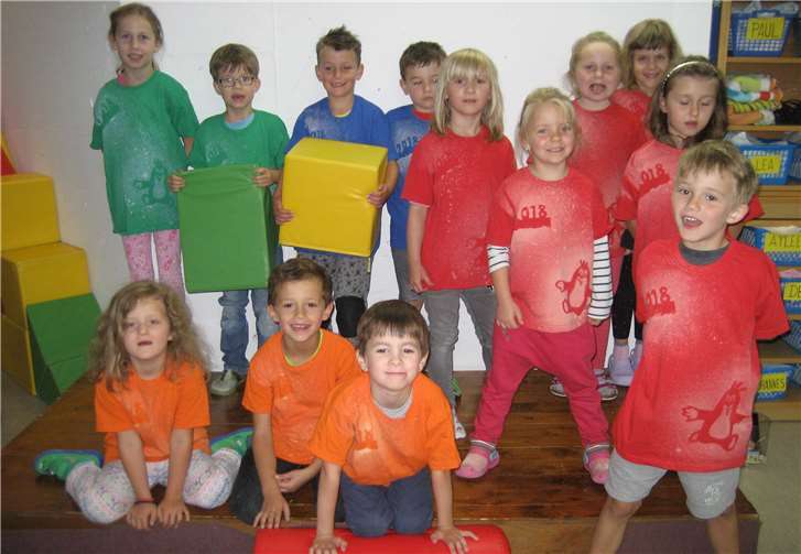 Die Maulwurfkinder verbrachten eine aufregende Nacht in der Kita.privat