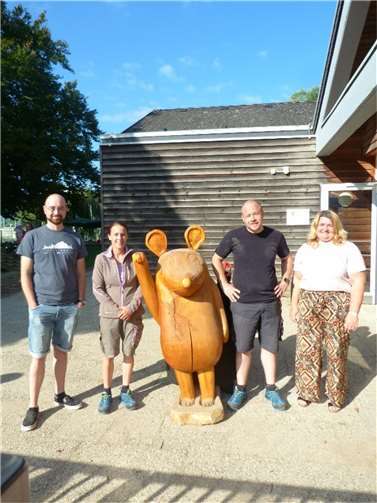 Die Maus hat eine neue Bleibe gefunden. Foto: privats