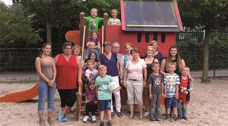 Die Maxi-Kinder freuten sich über die schöne Abschiedsfeier. privat