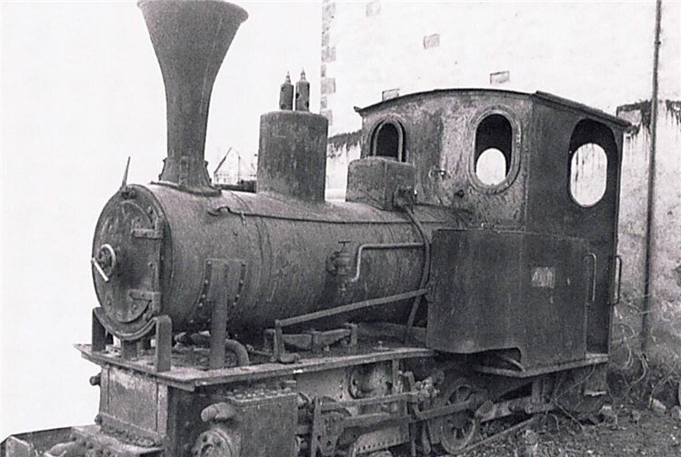 Die Mayener Trümmerlok.