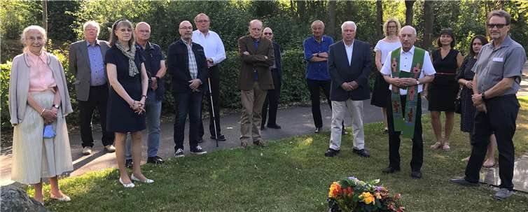 Die Meckenheimer Christdemokraten gedachten ihrer verstorbenen Mitglieder. Foto: privat