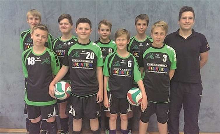 Die Meckenheimer Jungvolleyballer präsentieren sich derzeit überaus erfolgreich. privat