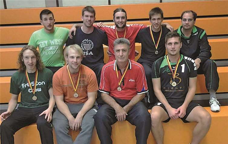 Die Meckenheimer Volleyball-Mannschaft ist erfolgreich auf mehreren Ebenen.privat