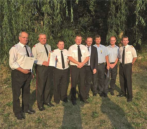 Die Medaillen für internationale Zusammenarbeit wurden verliehen.privat