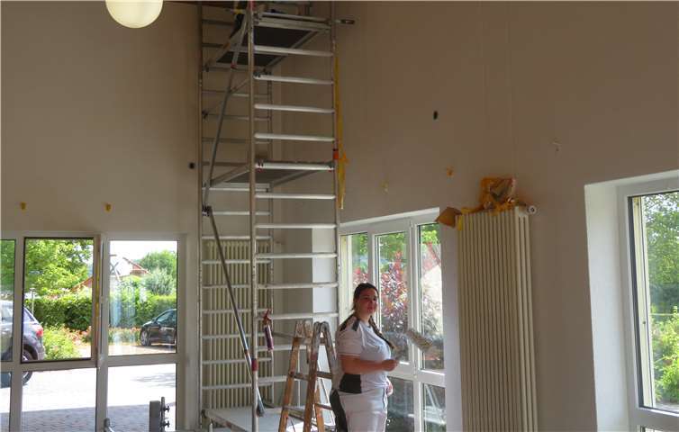 Die Mehrzweckhalle Marienrachdorf erstahlt in neuem Glanz.Foto: privat